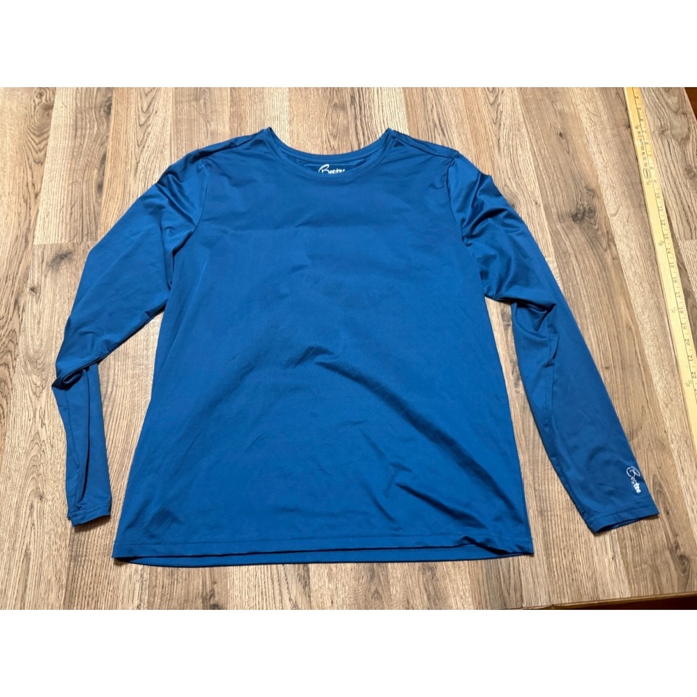 Bestee Shirt, Women's Size XL, Blue, Long Sleeve Shirt